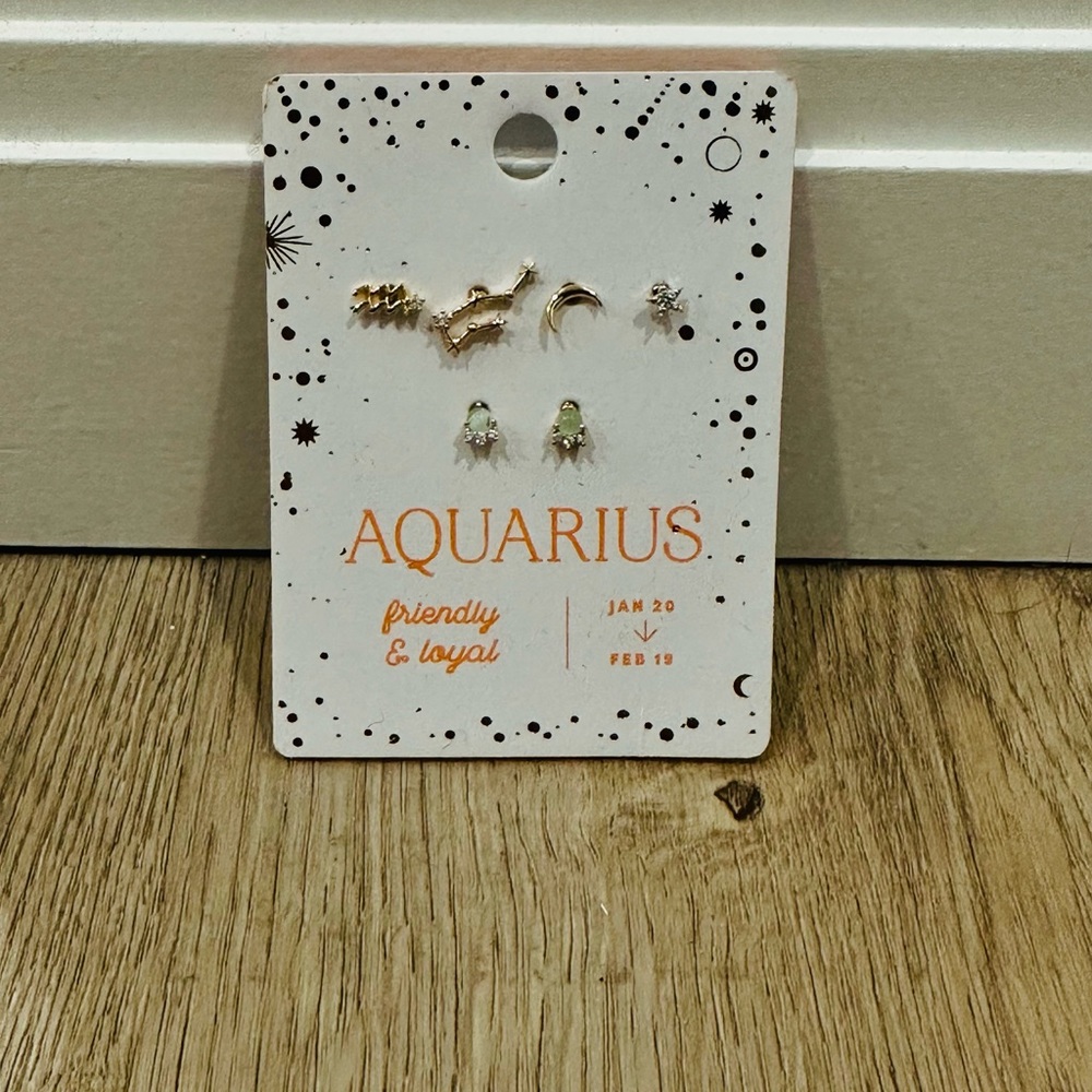 Anthropologie Aquarius earrings